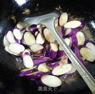 瘦肉片茄子炒粉丝的做法步骤：8