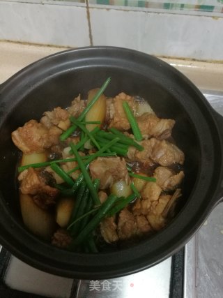 红烧排骨煲的做法步骤：7