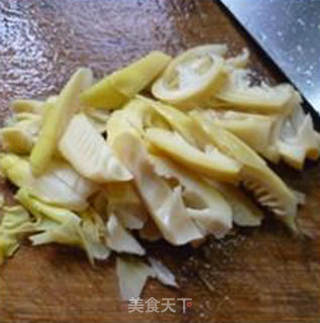 开洋笋尖炒菜芯的做法步骤：7