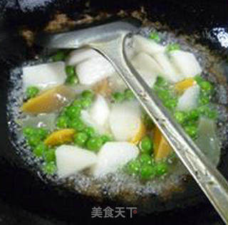 青豆皮蛋炒山药的做法步骤：10