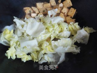 生菜烩豆腐的做法步骤：9