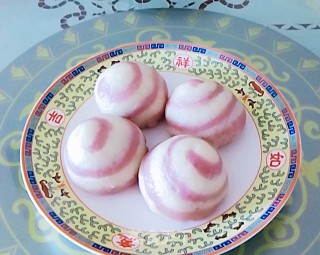 双色豆沙包的做法步骤：15