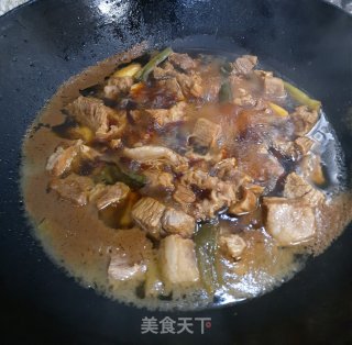 红烧土豆牛肉的做法步骤：6