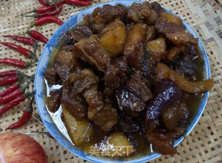 红烧土豆牛肉的做法步骤：8