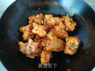 香辣黄豆猪蹄的做法步骤：5