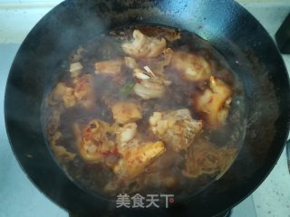 香辣黄豆猪蹄的做法步骤：8
