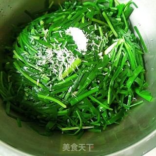 水焯韭菜的做法步骤：6