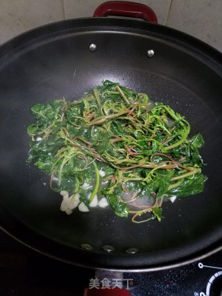 烫野苋菜的做法步骤：3