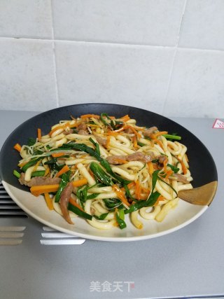 牛肉炒土豆粉的做法步骤：11