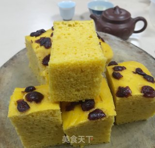 南瓜发糕的做法步骤：11