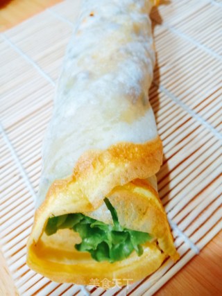 蛋卷肉饼的做法步骤：12