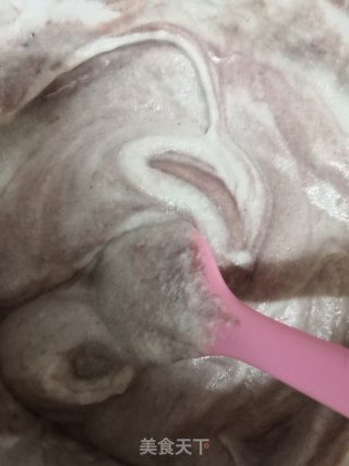 紫薯戚风8寸蛋糕的做法步骤：7