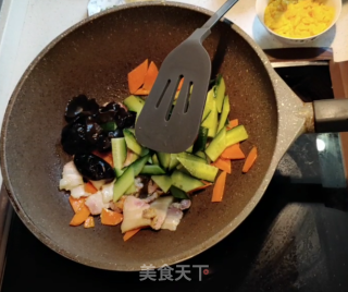 万能土鸡蛋系列（2）-木须肉的做法步骤：6