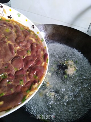 鲜滑猪肝汤的做法步骤：8