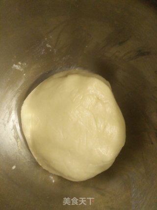 咸蛋黄肉松饼干的做法步骤：9