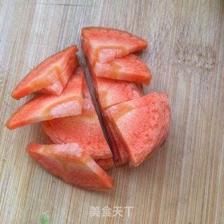 西葫芦炒鲜贝的做法步骤：3