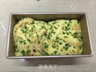 香葱肉松吐司的做法步骤：17