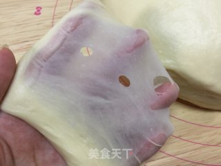 炼乳红豆手撕小吐司的做法步骤：5