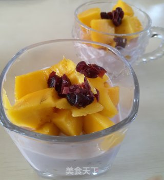 芒果酸奶蛋糕杯的做法步骤：6