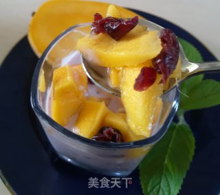 芒果酸奶蛋糕杯的做法步骤：7