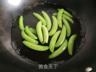白灼甜豆角的做法步骤：2