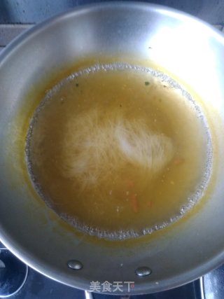 菠菜拌粉丝的做法步骤：8