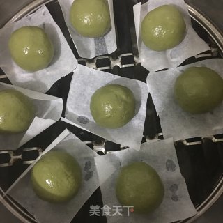 豆沙青团的做法步骤：15