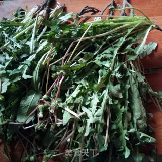 #野菜集#蒲公英鸡蛋卷饼的做法步骤：1