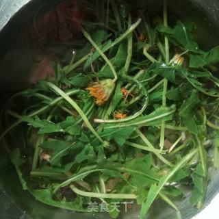 #野菜集#蒲公英鸡蛋卷饼的做法步骤：3