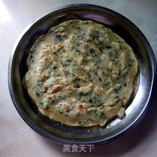 #野菜集#蒲公英鸡蛋卷饼的做法步骤：13