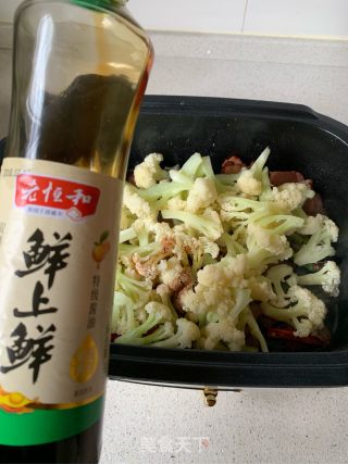 干锅花菜的做法步骤：7