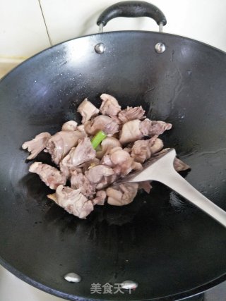 菠萝鸭的做法步骤：3