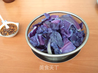 麻辣紫甘蓝的做法步骤：8