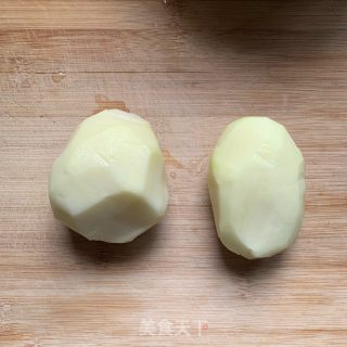 凉拌土豆片的做法步骤：1