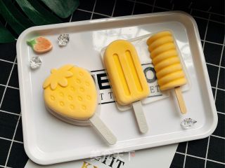 无冰渣-芒果雪糕的做法步骤：9