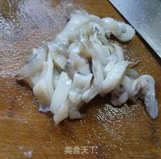 笋干菜炒乌贼的做法步骤：4
