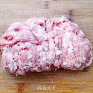 清蒸肉圆子的做法步骤：1