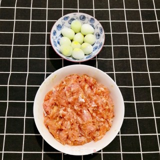 清蒸肉圆子的做法步骤：2