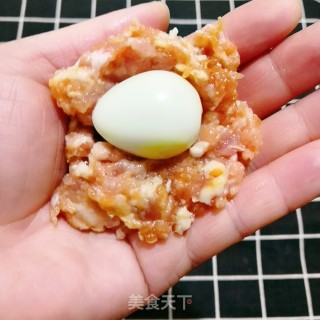 清蒸肉圆子的做法步骤：3