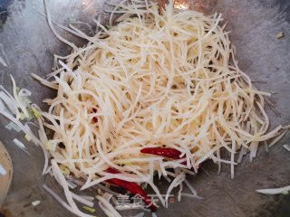 青椒土豆丝的做法步骤：7