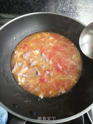 西红柿猪肝汤的做法步骤：15