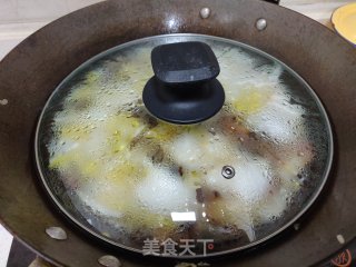 白菜炖榛蘑的做法步骤：6