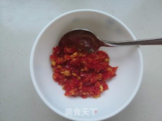 #凉菜#剁椒拌双菇的做法步骤：5