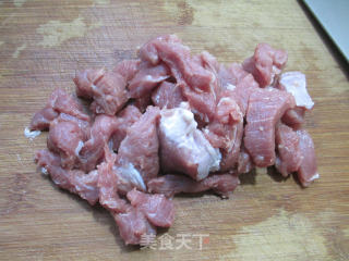 梅干菜蒸里脊肉的做法步骤：4