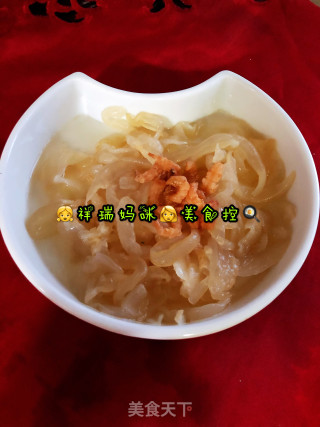 ????祥瑞妈咪????美食控????：之清清凉凉海米海蜇丝的做法步骤：3