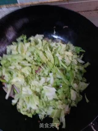 炒熟面条的做法步骤：9