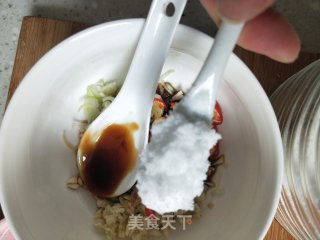 凉菜～炝黑白的做法步骤：5