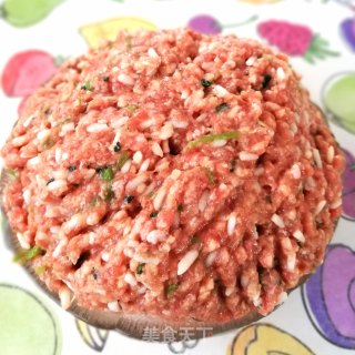肉馅圆白菜的做法步骤：3