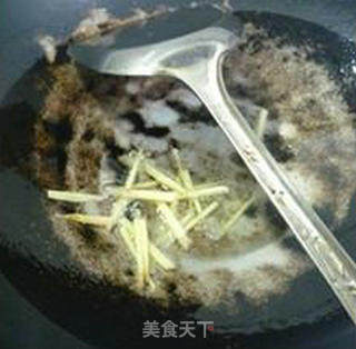 韭菜芽炒小白虾的做法步骤：7