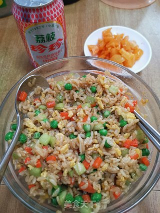 酱油鸡蛋炒饭的做法步骤：25